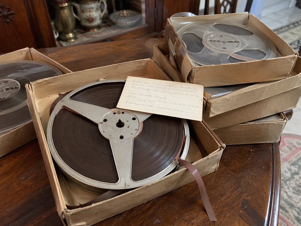 Reel-to-reel tapes of a family’s Ramadan evenings, 1970s